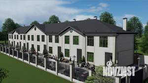 Таунхаус 150м², 3-этажный, участок 2 сот.