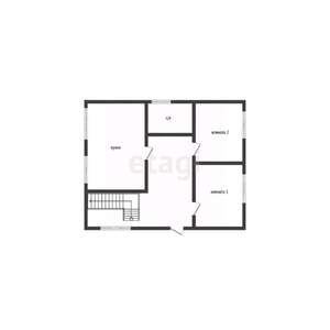 Дом 60м², 2-этажный, участок 8 сот.