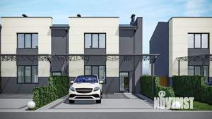 Таунхаус 126м², 2-этажный, участок 3 сот.