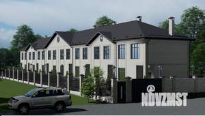 Таунхаус 150м², 3-этажный, участок 2 сот.