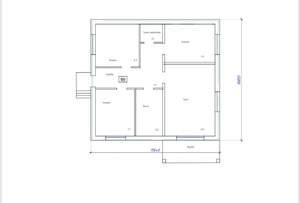 Дом 102м², 1-этажный, участок 4 сот.