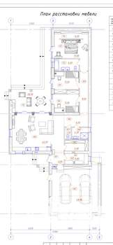 Дом 205м², 1-этажный, участок 6 сот.  