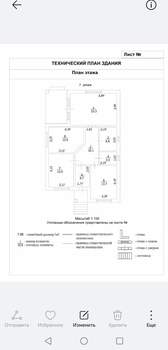 Дача 110м², 1-этажный, участок 6 сот.  
