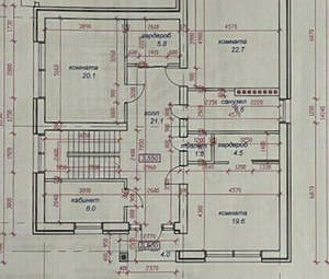 Дом 270м², 2-этажный, участок 6 сот.  