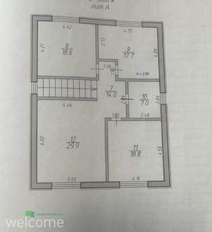 Дача 224м², 2-этажный, участок 5 сот.  