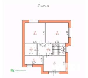 Дом 180м², 2-этажный, участок 6 сот.  