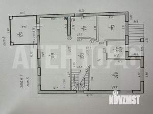 Дом 179м², 2-этажный, участок 6 сот.  
