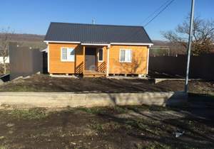 Дом 54м², 1-этажный, участок 6 сот.  