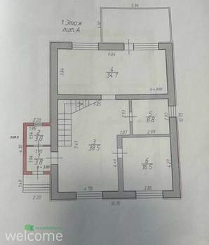 Дача 224м², 2-этажный, участок 5 сот.  