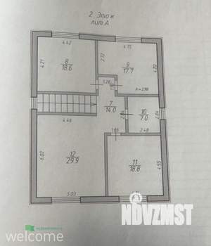 Дача 224м², 2-этажный, участок 5 сот.  