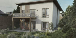 Дом 110м², 2-этажный, участок 5 сот.  