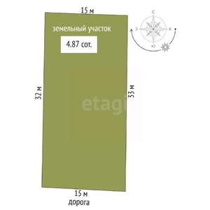 Дом 110м², 1-этажный, участок 5 сот.  