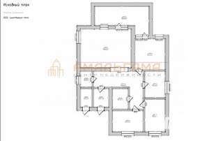 Дом 150м², 1-этажный, участок 6 сот.  