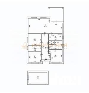 Дача 140м², 1-этажный, участок 6 сот.  