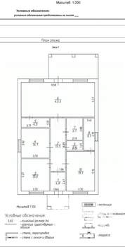 Дом 135м², 1-этажный, участок 5 сот.  