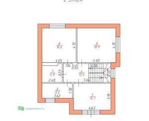 Дом 180м², 2-этажный, участок 6 сот.  