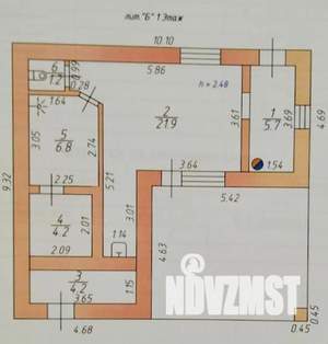 Дом 120м², 1-этажный, участок 6 сот.  