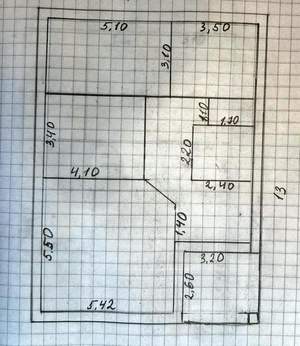 Дом 108м², 1-этажный, участок 4 сот.  