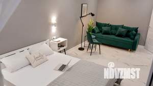 1-к квартира, посуточно, 38м2, 6/9 этаж