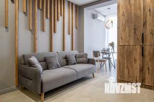 1-к квартира, посуточно, 43м2, 1/1 этаж