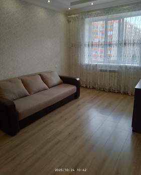 1-к квартира, на длительный срок, 38м2, 6/17 этаж