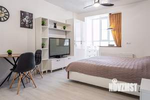 Студия квартира, посуточно, 32м2, 12/17 этаж