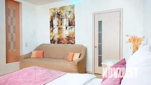 1-к квартира, посуточно, 46м2, 1/2 этаж