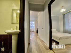 2-к квартира, посуточно, 44м2, 1/1 этаж