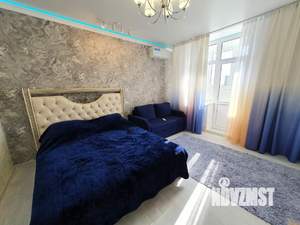 1-к квартира, посуточно, 44м2, 17/18 этаж