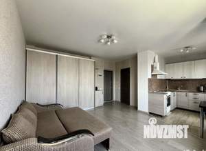 Студия квартира, на длительный срок, 33м2, 15/17 этаж