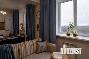 1-к квартира, посуточно, 45м2, 9/16 этаж