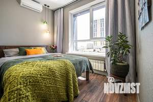 1-к квартира, посуточно, 42м2, 13/24 этаж