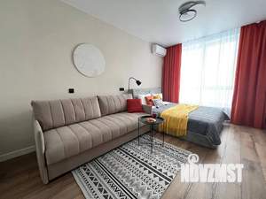 1-к квартира, посуточно, 38м2, 16/24 этаж