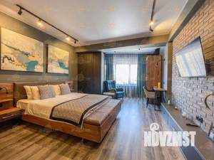 Студия квартира, на длительный срок, 42м2, 6/18 этаж