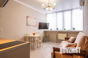 1-к квартира, посуточно, 40м2, 9/12 этаж