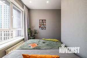 1-к квартира, посуточно, 42м2, 13/24 этаж