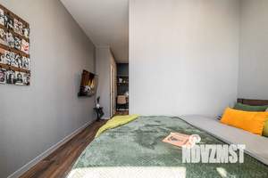 1-к квартира, посуточно, 42м2, 13/24 этаж