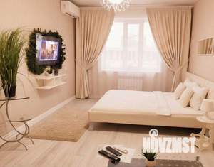 1-к квартира, посуточно, 44м2, 1/1 этаж