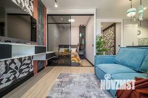 Студия квартира, посуточно, 41м2, 8/9 этаж