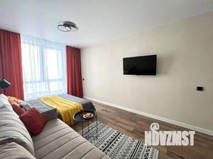 1-к квартира, посуточно, 38м2, 16/24 этаж