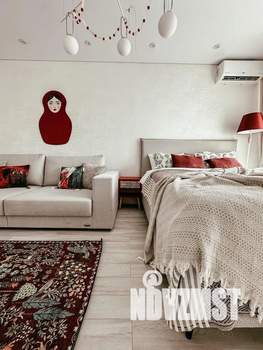 1-к квартира, посуточно, 40м2, 10/12 этаж