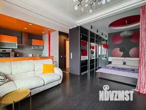 Студия квартира, посуточно, 50м2, 8/10 этаж