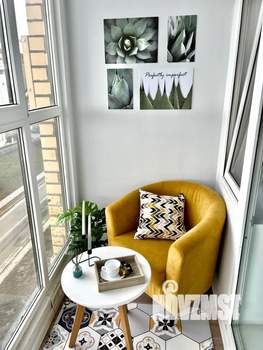 1-к квартира, посуточно, 42м2, 1/1 этаж
