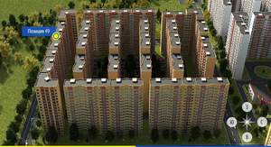 2-к квартира, на длительный срок, 57м2, 15/16 этаж