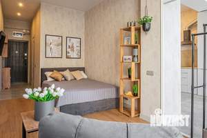 1-к квартира, посуточно, 28м2, 1/1 этаж