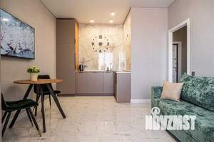 1-к квартира, посуточно, 48м2, 1/1 этаж