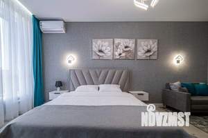 1-к квартира, посуточно, 43м2, 1/1 этаж