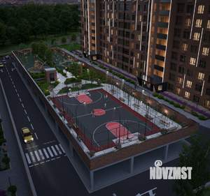 2-к квартира, вторичка, 57м2, 17/19 этаж