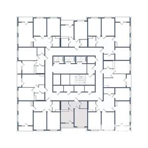 1-к квартира, вторичка, 39м2, 19/20 этаж