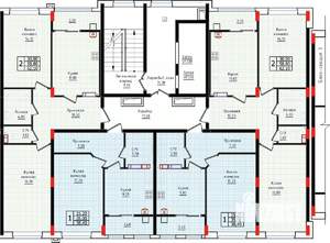2-к квартира, вторичка, 62м2, 6/10 этаж